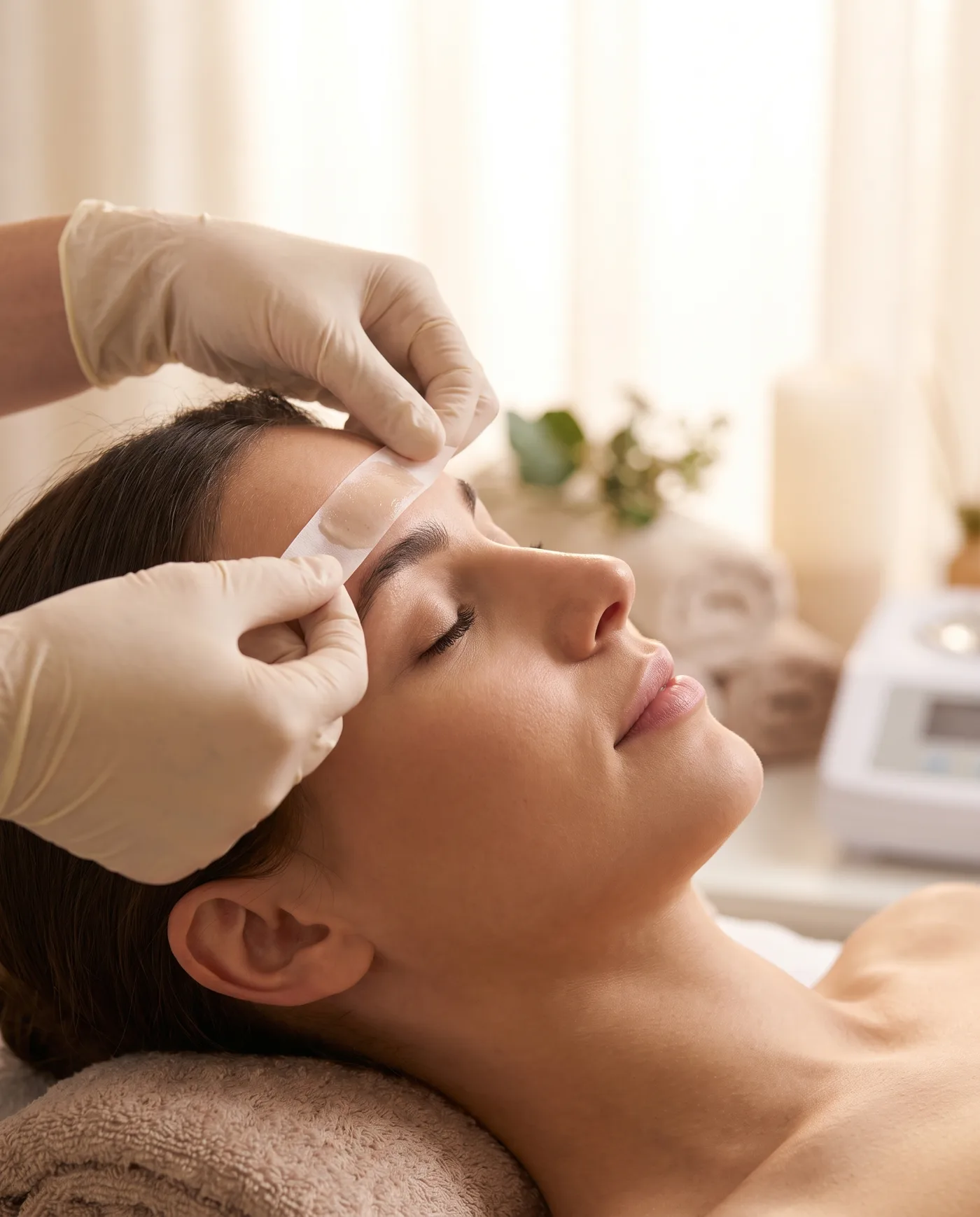 Trattamento di epilazione viso